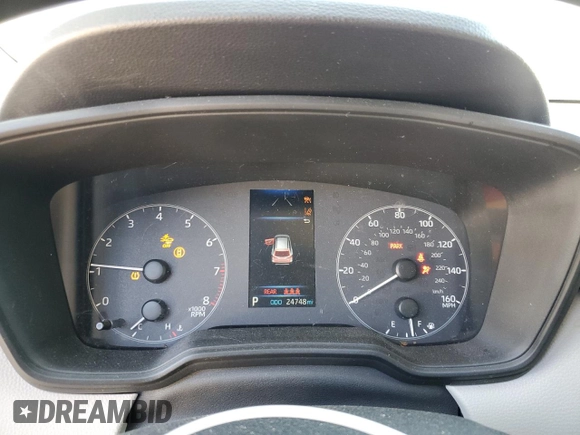 2023 Toyota Corolla Cross L z VIN 7MUAAAAG6PV042401, wystawiony jako Copart lot #49624765 z przebiegiem 24 748 mil mil oraz Szkoda całkowita • Salvage title. Historia ofert i sprzedaży dostępna na DreamBid. Obrazek 9.