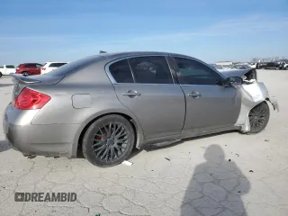 2007 Infiniti G35 Sedan Journey with VIN JNKBV61EX7M722102, listed as a Copart auction lot 41877035 with 246,000 mi miles and Salvage Title. Bid and sale history available at carsss.com. Image 3.