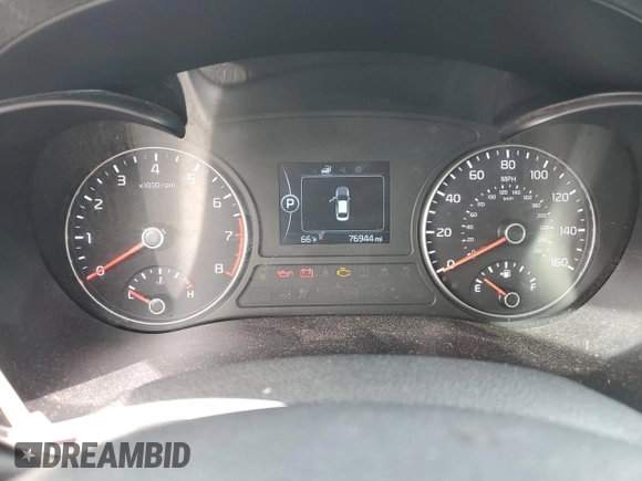 2017 Kia Optima LX with VIN 5XXGT4L33HG130237, listed as a Copart auction lot 51127305 with 76,944 mi miles and Salvage Title. Bid and sale history available at carsss.com. Image 9.