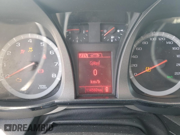 2017 GMC Terrain SLE with VIN 2GKFLTE39H6288257, listed as a Copart auction lot 45348105 with 114,560 mi miles and Salvage Title. Bid and sale history available at carsss.com. Image 9.