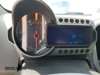 2014 Chevrolet Sonic LT with VIN 1G1JC6SGXE4117408, listed as a Copart auction lot 46913395 with 88,799 mi miles and Salvage Title. Bid and sale history available at carsss.com. Image 9.