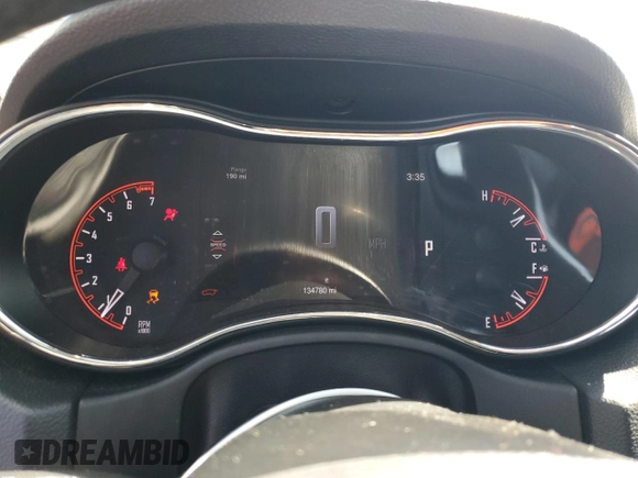 2015 Dodge Durango SXT with VIN 1C4RDHAG4FC127816, listed as a Copart auction lot 64864055 with 134,780 mi miles and Salvage title. Bid and sale history available at DreamBid. Image 9.