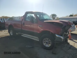 2001 Ford Super Duty F-250 XL with VIN 1FTNF21F11ED51619, listed as a Copart auction lot 77959404 with 342,199 mi miles and Salvage Title. Bid and sale history available at carsss.com. Image 4.
