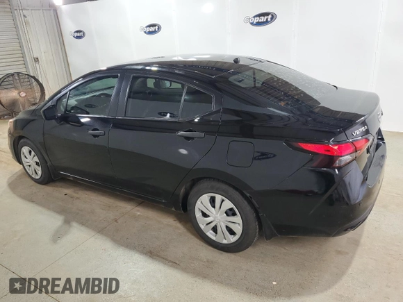 2020 Nissan Versa S with VIN 3N1CN8DV8LL886713, listed as a Copart auction lot 53907045 with 124,968 mi miles and Clean Title. Bid and sale history available at DreamBid. Image 2.