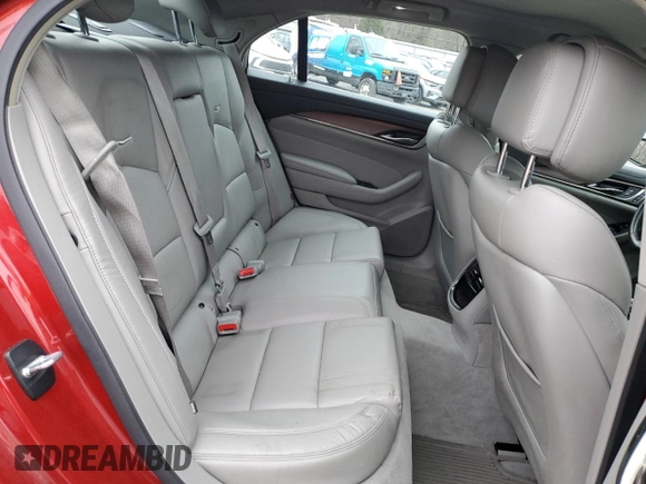2014 Cadillac CTS AWD with VIN 1G6AW5SX5E0161092, listed as a Copart auction lot 81174424 with 61,972 mi miles and Salvage title. Bid and sale history available at DreamBid. Image 10.