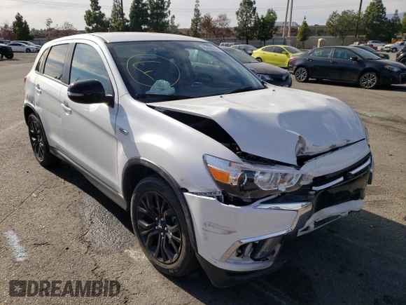 2019 Mitsubishi Outlander Sport ES 2.0 with VIN JA4AP3AU6KU025218, listed as a Copart auction lot 65438282 with 18,329 mi miles. Bid and sale history available at carsss.com. Image 1.