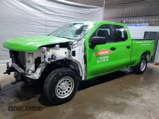 2019 Chevrolet Silverado 1500 Work Truck with VIN 1GCRYAEH1KZ222601, listed as a Copart auction lot 49102385 with 193,244 mi miles and Salvage Title. Bid and sale history available at DreamBid. Image 1.