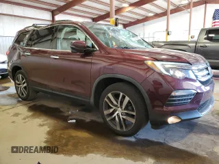 2017 Honda Pilot Touring with VIN 5FNYF6H97HB077601, listed as a Copart auction lot 53672935 with 73,484 mi miles and Salvage Title. Bid and sale history available at carsss.com. Image 4.