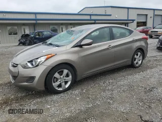 2013 Hyundai Elantra GLS with VIN 5NPDH4AE6DH379574, listed as a Copart auction lot 60552575 with 115,189 mi miles and Salvage title. Bid and sale history available at DreamBid. Image 1.
