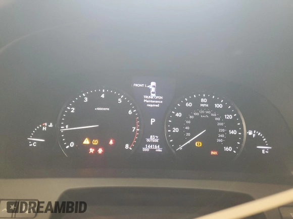 2013 Lexus LS 460 с VIN JTHCL5EFXD5017765, выставлен на аукционе Copart как лот 55400615 с пробегом 144 164 миль миль и Списание • Salvage title. История ставок и продаж доступна на DreamBid. Изображение 9.