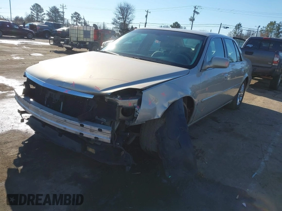 2008 Cadillac DTS w/1SD with VIN 1G6KD57Y38U189319, listed as a IAAI auction lot 41314470 with 138,106 mi miles. Bid and sale history available at carsss.com. Image 2.