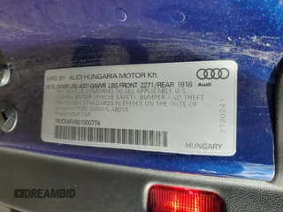 2016 Audi TT 2.0T z VIN TRUC5AFV9G1000774, wystawiony jako Copart lot #82791084 z przebiegiem 99 242 mil mil oraz Szkoda całkowita • Salvage title. Historia ofert i sprzedaży dostępna na DreamBid. Obrazek 12.