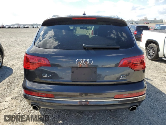2015 Audi Q7 Premium Plus с VIN WA1LMAFE5FD014515, выставлен на аукционе Copart как лот 50829395 с пробегом 139 237 миль миль и Списание • Salvage title. История ставок и продаж доступна на DreamBid. Изображение 6.