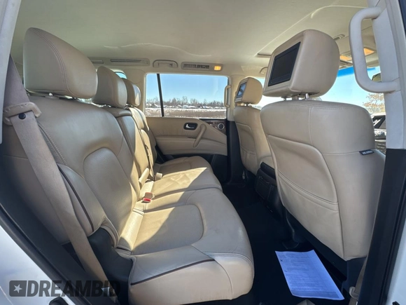 2017 Nissan Armada SL with VIN JN8AY2ND9H9010137, listed as a Copart auction lot 88577195 with 213,296 mi miles and Clean Title. Bid and sale history available at carsss.com. Image 6.