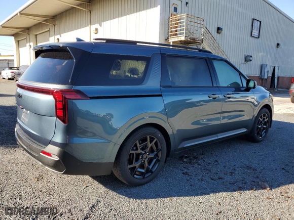 2025 Kia Carnival SX Prestige with VIN KNDNE5K34S6485318, listed as a Copart auction lot 81032144 with 12 mi miles and Salvage Title. Bid and sale history available at carsss.com. Image 3.