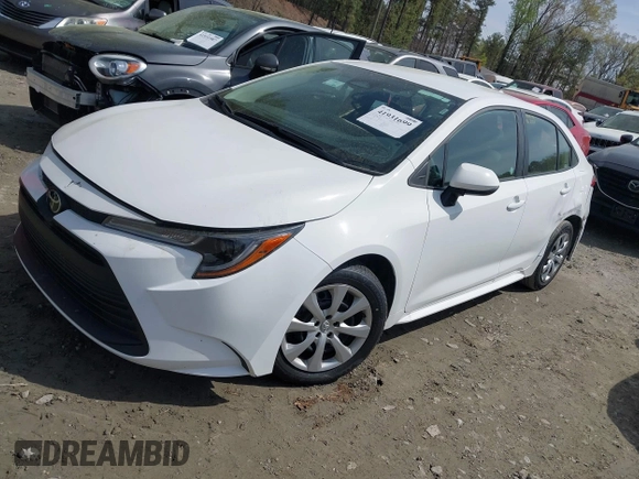 2024 Toyota Corolla LE with VIN 5YFB4MDEXRP092750, listed as a IAAI auction lot 41931699 with 20,816 mi miles. Bid and sale history available at carsss.com. Image 18.