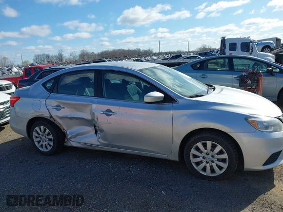 2017 Nissan Sentra S with VIN 3N1AB7AP5HY342857, listed as a IAAI auction lot 41976283 with 98,791 mi miles and . Bid and sale history available at carsss.com. Image 13.
