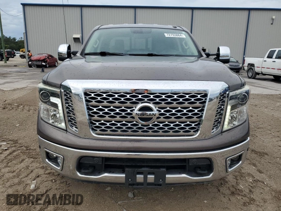 2017 Nissan Titan SV z VIN 1N6AA1E64HN517933, wystawiony jako Copart lot #72793864 z przebiegiem 60 572 mil mil oraz Szkoda całkowita • Salvage title. Historia ofert i sprzedaży dostępna na DreamBid. Obrazek 5.