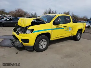 2020 Chevrolet Colorado 2WD Work Truck with VIN 1GCHSBEA8L1129970, listed as a Copart auction lot 49721745 with 105,111 mi miles and Salvage Title. Bid and sale history available at carsss.com. Image 1.