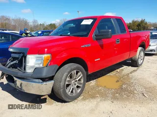 2012 Ford F-150 XL with VIN 1FTFX1CT7CKD64961, listed as a IAAI auction lot 41654993 with 309,686 mi miles. Bid and sale history available at carsss.com. Image 2.