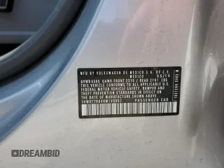 2019 Volkswagen Jetta S with VIN 3VW6T7BU4KM195897, listed as a Copart auction lot 58821015 with 46,021 mi miles and Salvage title. Bid and sale history available at DreamBid. Image 12.