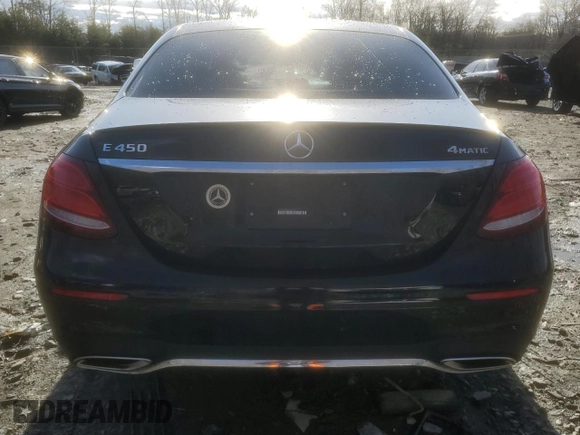 2019 Mercedes-Benz E 450 with VIN WDDZF6JBXKA562502, listed as a Copart auction lot 48072375 with 46,209 mi miles and Salvage Title. Bid and sale history available at DreamBid. Image 6.