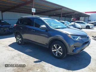 2018 Toyota RAV4 XLE with VIN JTMWFREV6JJ182266, listed as a IAAI auction lot 42692216 with 27,499 mi miles and . Bid and sale history available at DreamBid. Image 1.