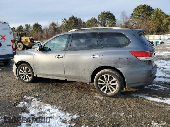 2015 Nissan Pathfinder S z VIN 5N1AR2MM7FC649087, wystawiony jako Copart lot #42124405 z przebiegiem 104 426 mil mil oraz Czysty tytuł • Clean title. Historia ofert i sprzedaży dostępna na DreamBid. Obrazek 2.