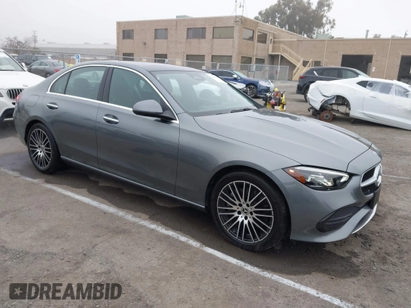 2023 Mercedes-Benz C 300 with VIN W1KAF4GB0PR077562, listed as a IAAI auction lot 41668553 with 18,888 mi miles and . Bid and sale history available at DreamBid. Image 1.