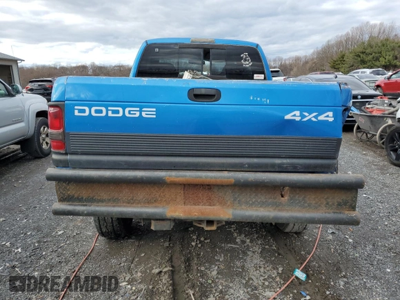 1998 Dodge Ram 2500 with VIN 3B7KF22Z4WG128924, listed as a Copart auction lot 85391914 with 0 mi miles and Salvage Title. Bid and sale history available at carsss.com. Image 6.