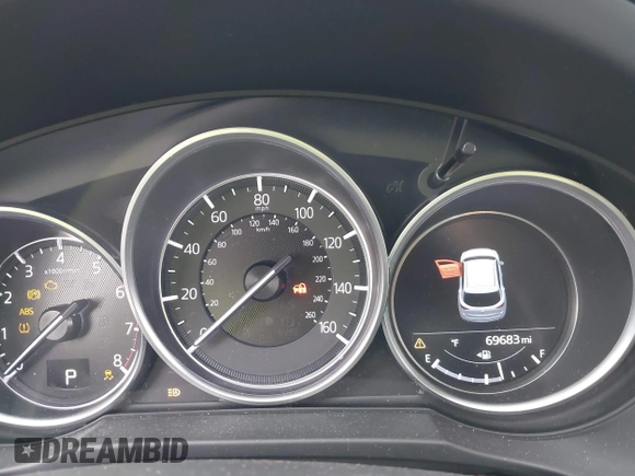 2018 Mazda CX-5 Grand Touring with VIN JM3KFBDM0J0427753, listed as a IAAI auction lot 41740838 with 69,683 mi miles and . Bid and sale history available at DreamBid. Image 7.