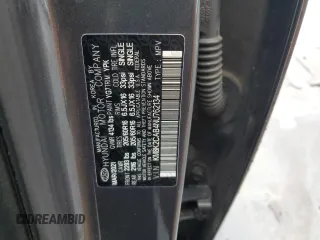 2022 Hyundai Kona SE with VIN KM8K2CAB4NU762134, listed as a Copart auction lot 43938845 with 45,684 mi miles and Salvage Title. Bid and sale history available at carsss.com. Image 12.