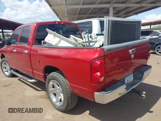 2007 Dodge Ram 1500 SLT with VIN 1D7HA18277S261836, listed as a IAAI auction lot 41950820 with 132,830 mi miles. Bid and sale history available at carsss.com. Image 3.