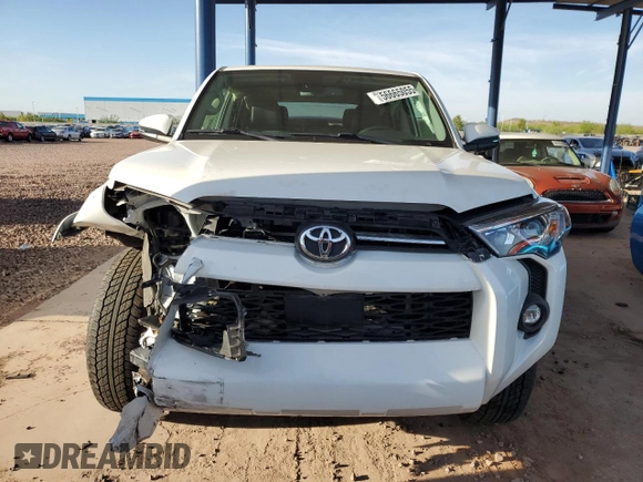 2023 Toyota 4Runner SR5 Premium with VIN JTENU5JR8P6188788, listed as a Copart auction lot 56665055 with 29,121 mi miles and Salvage title. Bid and sale history available at DreamBid. Image 5.