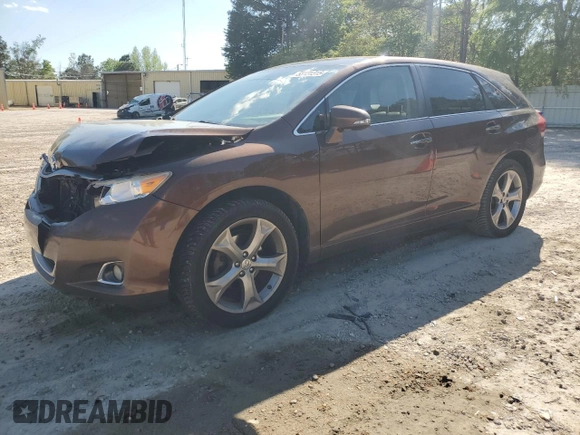 2013 Toyota Venza LE with VIN 4T3ZK3BB1DU063384, listed as a Copart auction lot 53131315 with 194,977 mi miles and Salvage title. Bid and sale history available at DreamBid. Image 1.