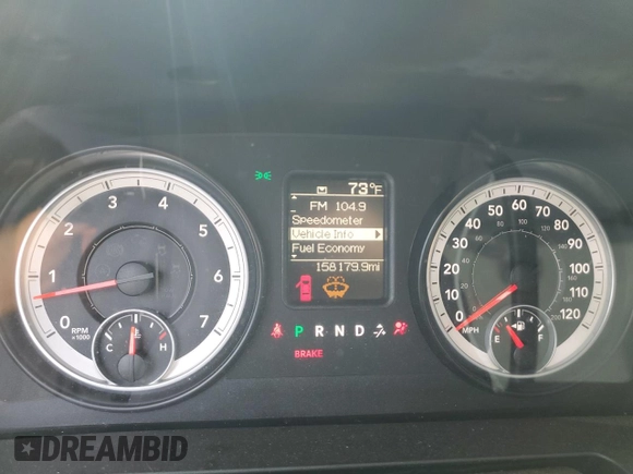 2014 Ram 1500 Express with VIN 1C6RR6FTXES178597, listed as a Copart auction lot 60673325 with 158,179 mi miles and Salvage title. Bid and sale history available at DreamBid. Image 9.