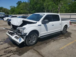 2018 Ford F-150 XL with VIN 1FTEW1CP2JFD48786, listed as a Copart auction lot 52201775 with 147,269 mi miles and Salvage Title. Bid and sale history available at carsss.com. Image 1.