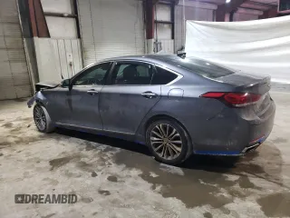2015 Hyundai Genesis 3.8L z VIN KMHGN4JE0FU022983, wystawiony jako Copart lot #86591924 z przebiegiem 155 164 mil mil oraz Nie do naprawy • Non repairable. Historia ofert i sprzedaży dostępna na DreamBid. Obrazek 2.