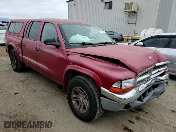 2003 Dodge Dakota SLT with VIN 1D7HL48N33S265110, listed as a Copart auction lot 41627715 with 117,682 mi miles and Salvage Title. Bid and sale history available at carsss.com. Image 11.