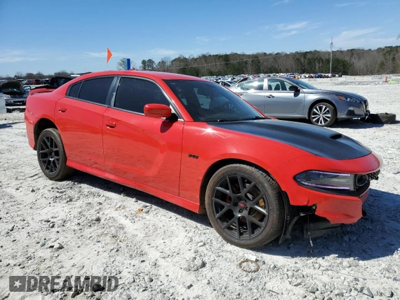 2019 Dodge Charger R/T with VIN 2C3CDXCT3KH608484, listed as a Copart auction lot 49143525 with 109,130 mi miles and Salvage Title. Bid and sale history available at carsss.com. Image 4.