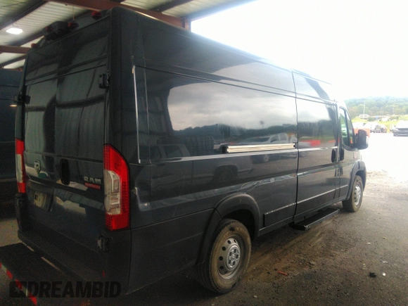 2020 Ram ProMaster Cargo with VIN 3C6URVJG5LE112750, listed as a IAAI auction lot 39973815 with 72,867 mi miles and . Bid and sale history available at carsss.com. Image 4.