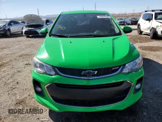 2017 Chevrolet Sonic LT with VIN 1G1JD6SB7H4147939, listed as a Copart auction lot 49696595 with 54,585 mi miles and Salvage Title. Bid and sale history available at carsss.com. Image 5.
