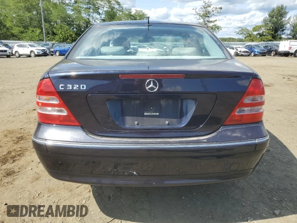 2003 Mercedes-Benz C 320 with VIN WDBRF64J83E010163, listed as a Copart auction lot 68478564 with Not Provided miles and Salvage Title. Bid and sale history available at DreamBid. Image 6.