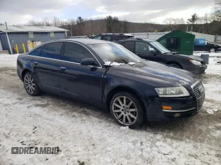 2007 Audi A6 3.2L with VIN WAUDH74F57N121974, listed as a Copart auction lot 44384815 with 0 mi miles and Clean Title. Bid and sale history available at carsss.com. Image 4.
