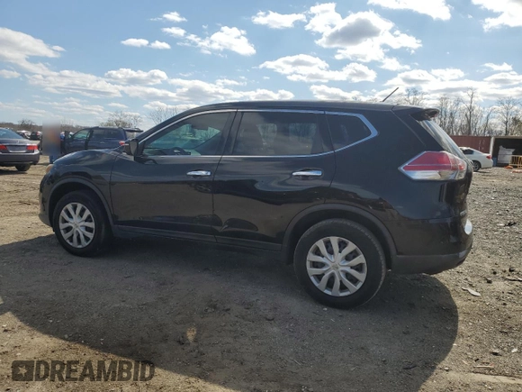 2014 Nissan Rogue SV with VIN 5N1AT2MV1EC827052, listed as a Copart auction lot 50398795 with 119,514 mi miles and Salvage Title. Bid and sale history available at DreamBid. Image 2.