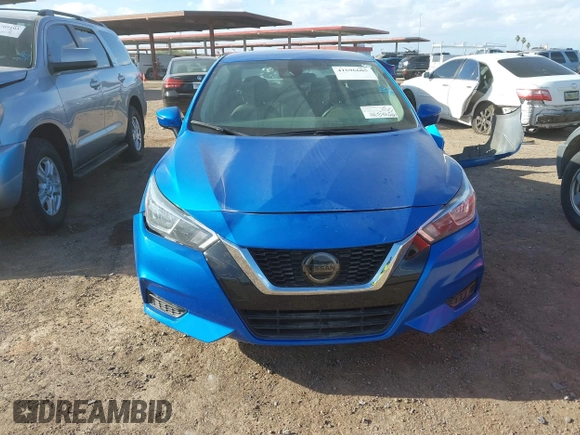 2021 Nissan Versa SV with VIN 3N1CN8EV1ML835604, listed as a IAAI auction lot 41696605 with 60,842 mi miles and . Bid and sale history available at DreamBid. Image 12.