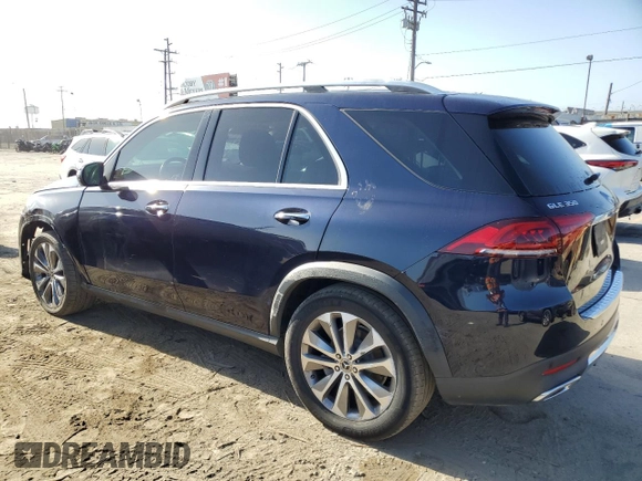 2020 Mercedes-Benz GLE 350 with VIN 4JGFB4JB9LA199801, listed as a Copart auction lot 60936445 with 94,942 mi miles and Salvage title. Bid and sale history available at DreamBid. Image 2.