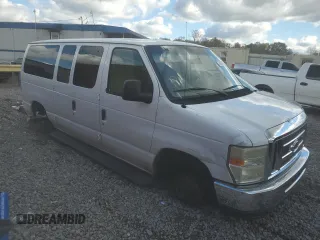 2008 Ford Econoline Passenger XL with VIN 1FBNE31L58DB04686, listed as a Copart auction lot 79701724 with Not Provided miles and Salvage Title. Bid and sale history available at carsss.com. Image 4.
