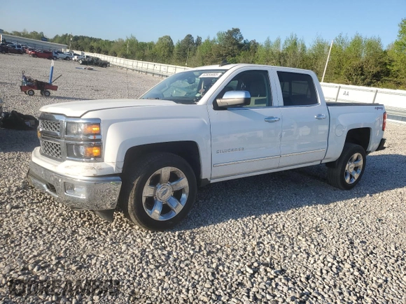 2015 Chevrolet Silverado 1500 LTZ with VIN 3GCUKSEC2FG333802, listed as a Copart auction lot 52855885 with 168,781 mi miles and Salvage Title. Bid and sale history available at DreamBid. Image 1.