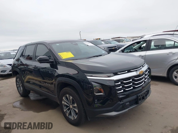 2025 Chevrolet Equinox FWD LT with VIN 3GNAXHEG6SL133072, listed as a IAAI auction lot 41918881 with 5,354 mi miles and . Bid and sale history available at DreamBid. Image 14.